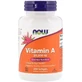 Вітамін А, Vitamin A, Now Foods 25,000 МО, 250 желатинових капсул