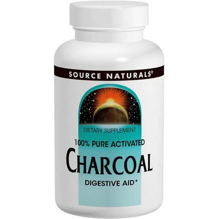 Натуральна добавка Source Naturals Вугілля 260 мг 200 капсул: ціни та характеристики