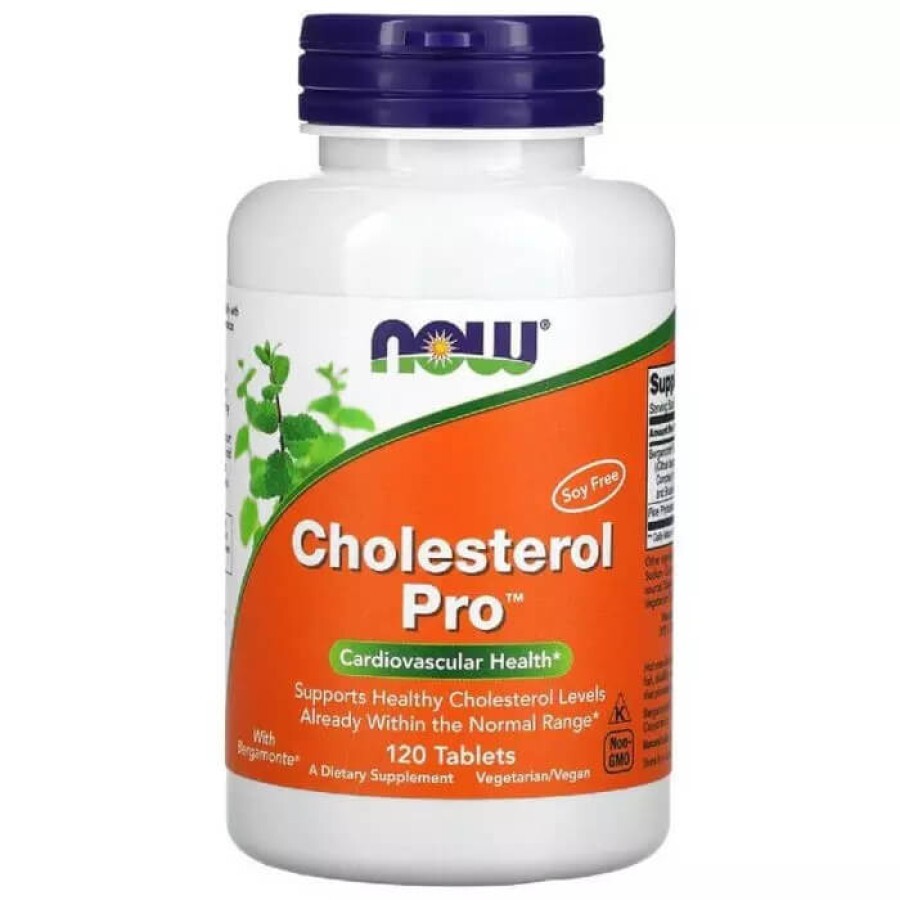 Комплекс для зниження Холестерину, Cholesterol Pro, Now Foods, 120 таблеток: ціни та характеристики