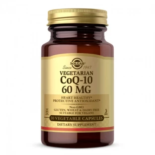 Коэнзим Q10 вегетарианский, CoQ-10, Solgar, 60 мг, 30 кап.