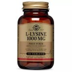 Лізин 1000 мг, L-Lysine, Solgar, 50 таблеток: ціни та характеристики
