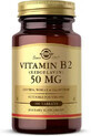 Витамин B2 (рибофлавин), Vitamin B2 (Riboflavin), 50 мг, Solgar, 100 таблеток