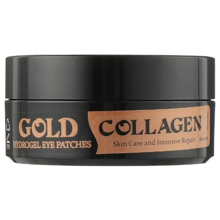 Патчі під очі Hebei Gold Hydrogel Eye Patches Collagen гідрогелеві з колагеном і біозолотом, 60 шт.: ціни та характеристики