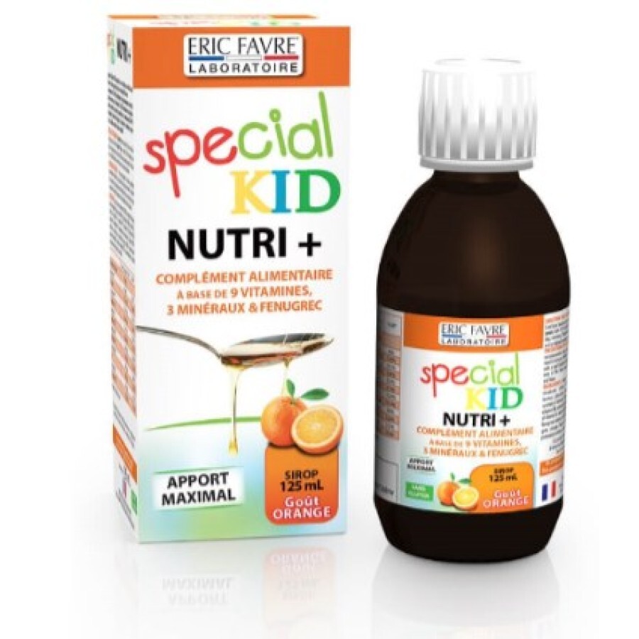 Мультивитамины Special Kid Nutri+ сироп флакон, 125 мл: цены и характеристики