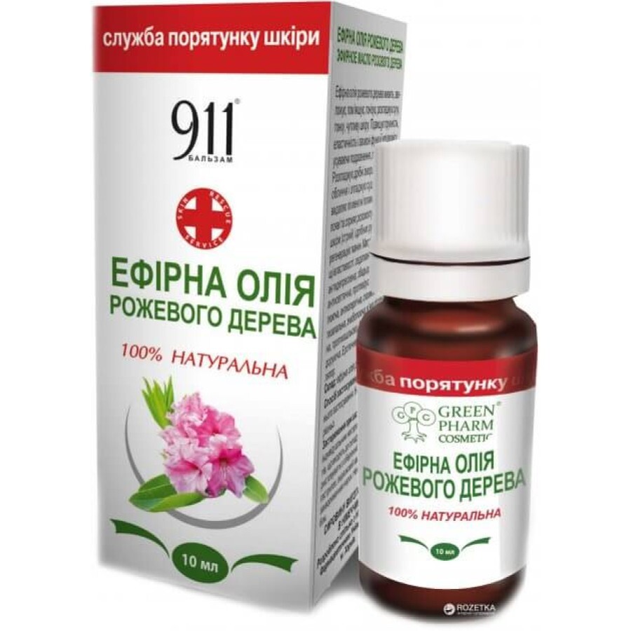 Ефірна олія Green Pharm Cosmetic рожеве дерево 10 мл: ціни та характеристики