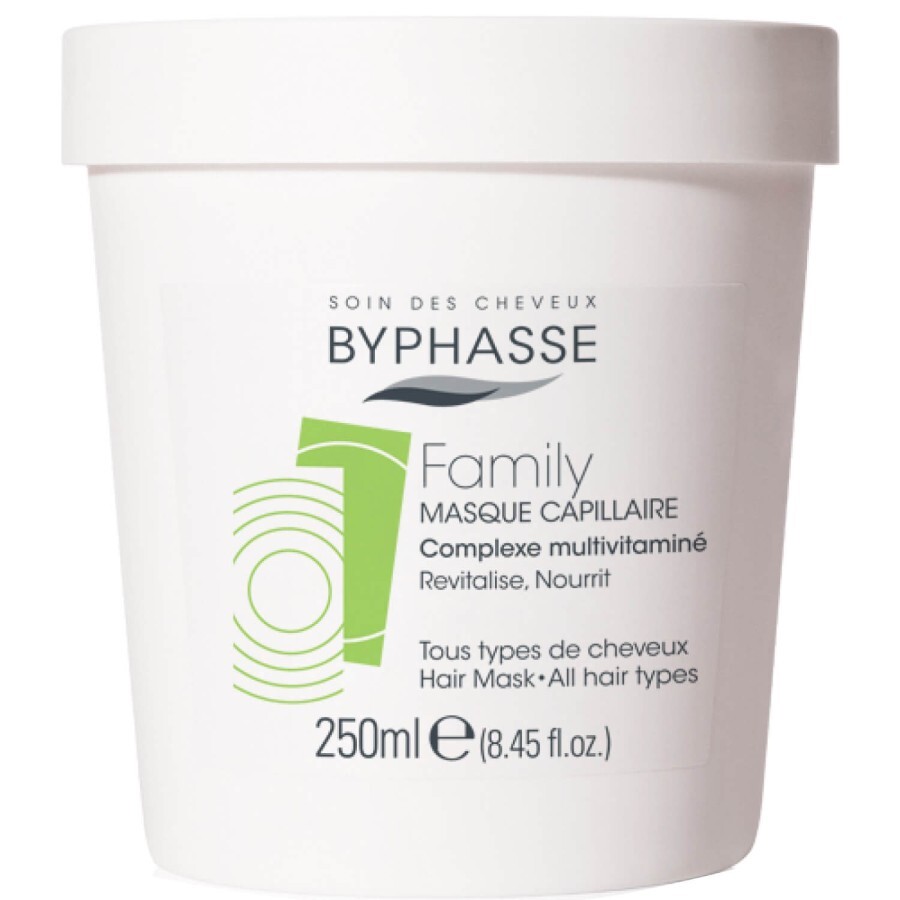 Маска для всіх типів волосся BYPHASSE з мультивітамінним комплексом 250 мл: ціни та характеристики