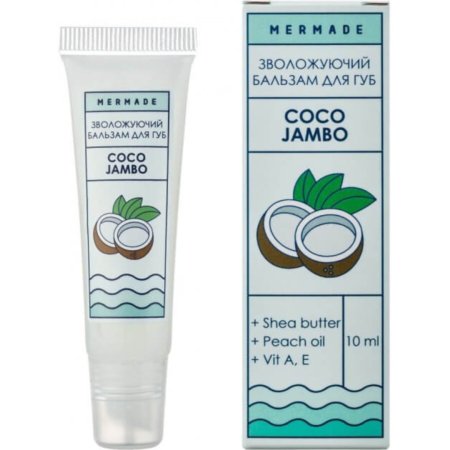 Бальзам для губ Mermade Coco Jambo Зволожувальний 10 мл: ціни та характеристики