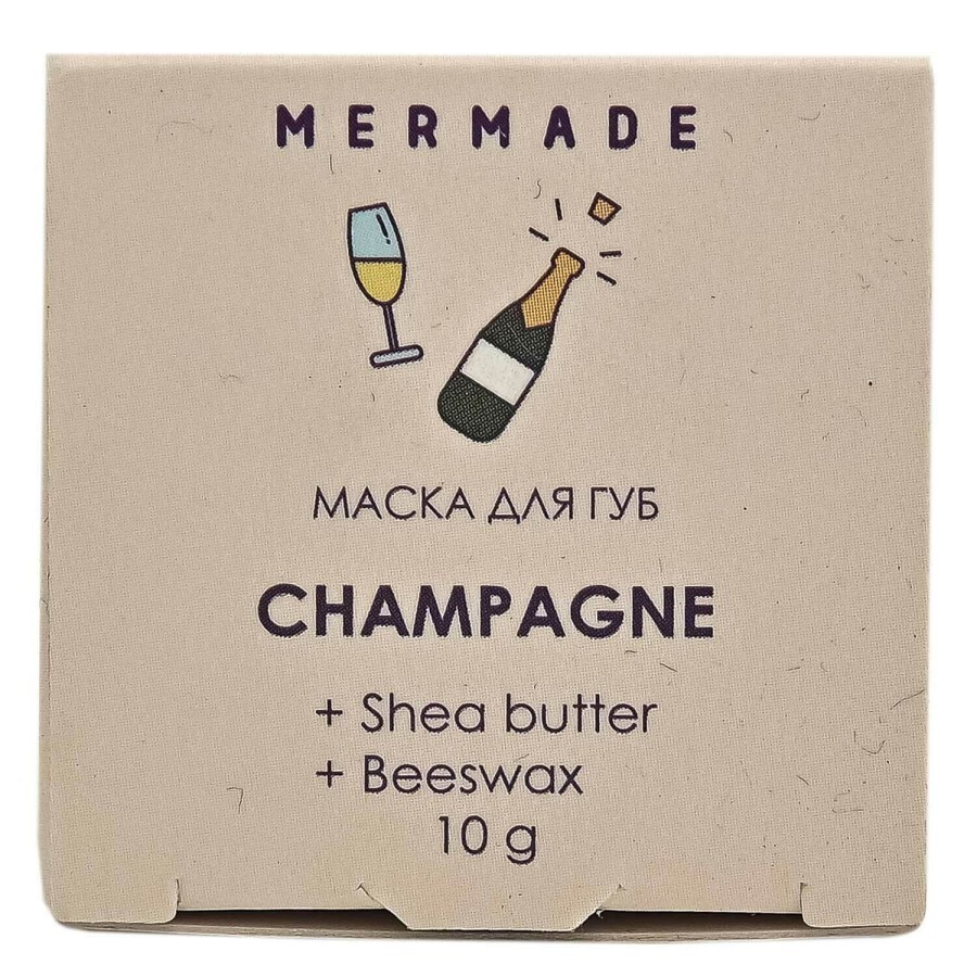 Маска для губ Mermade Champagne 10 мл: цены и характеристики