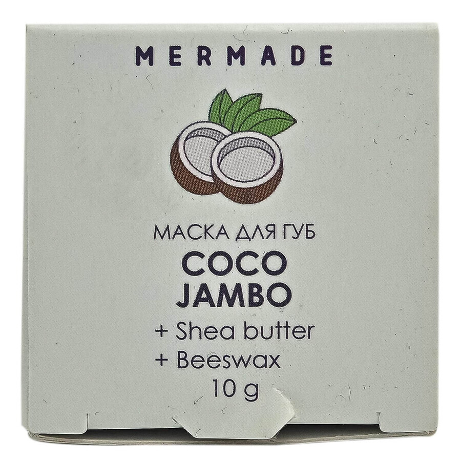 Маска для губ Mermade Coco Jambo 10 мл: ціни та характеристики