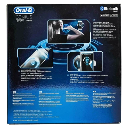 Зубная щетка электрическая ORAL-B Genius 8000/D701.515.5XC тип 3757 + чехол: цены и характеристики