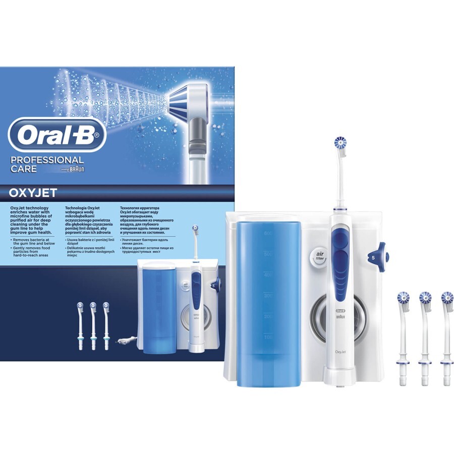 Зубна щітка електрична ORAL-B іригатор Professional Care MD20 Oxyget: ціни та характеристики