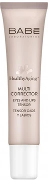 Мультикоректор BABE Laboratorios Healthy Aging з антивіковим ефектом для шкіри навколо очей і губ 15 мл