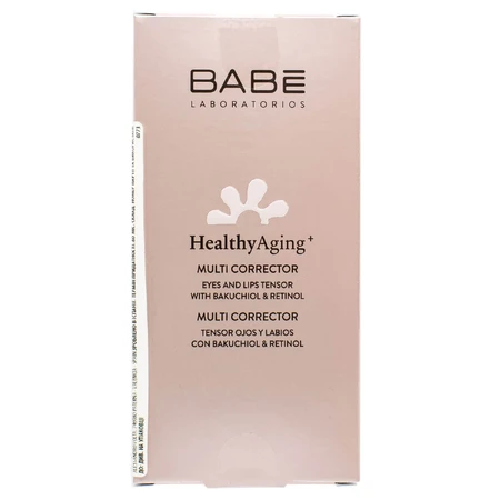 Мультикоректор BABE Laboratorios Healthy Aging з антивіковим ефектом для шкіри навколо очей і губ 15 мл: ціни та характеристики