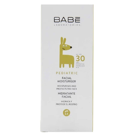 Крем для обличчя BABE LABORATORIOS Pediatric дитячий зволожуючий SPF 30+ 50 мл: ціни та характеристики