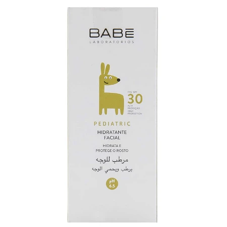 Крем для обличчя BABE LABORATORIOS Pediatric дитячий зволожуючий SPF 30+ 50 мл: ціни та характеристики