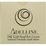 Крем для шкіри навколо очей ADELLINE 24K Gold Snail Eye Cream з муцином равлики та золотом 50 мл