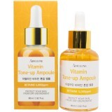 Сироватка для обличчя ADELLINE Vitamin Tone-Up Ampoule з вітамінами ефект сяйва 80 мл