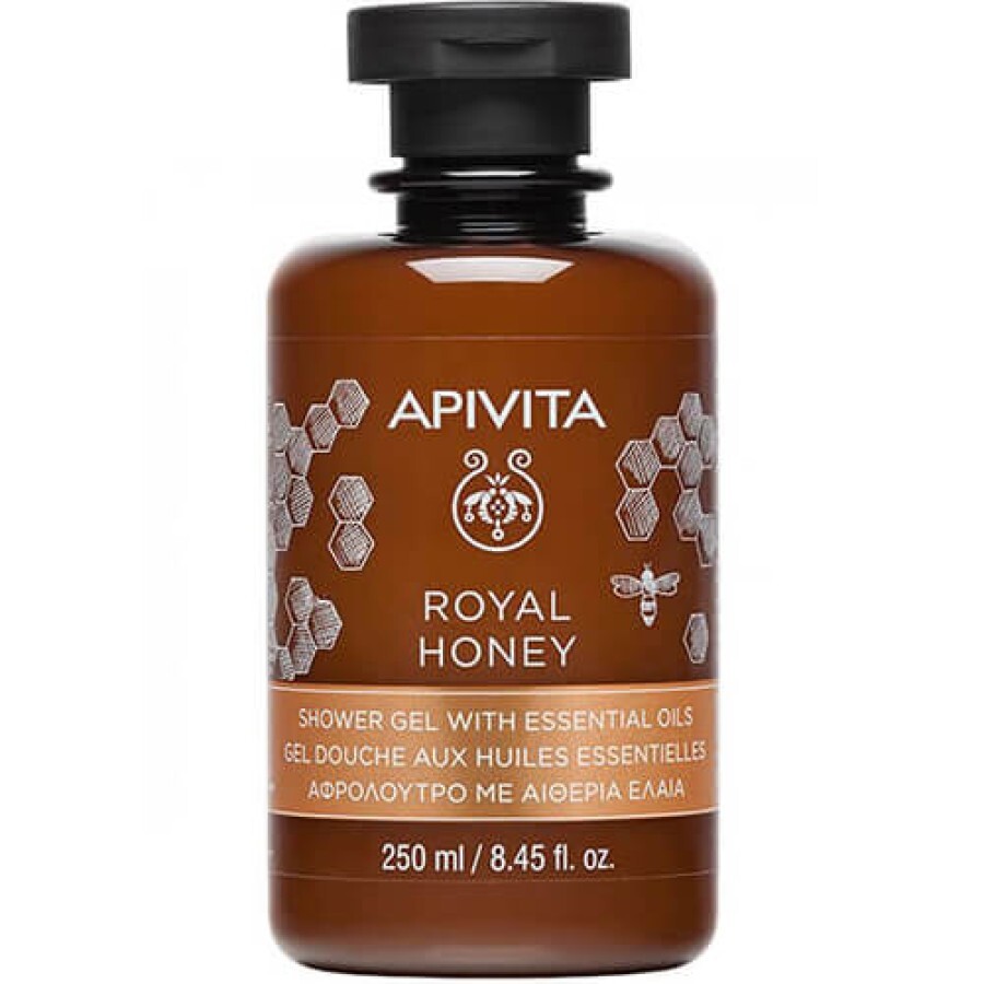 Гель для душу Apivita Royal Honey  з ефірними оліями, 250 мл: ціни та характеристики