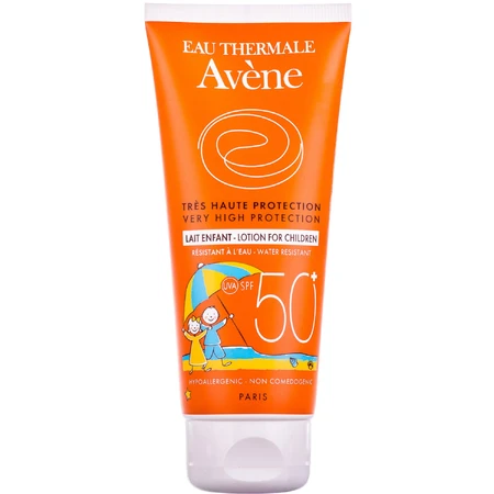 Лосьйон сонцезахисний AVENE найвищого ступеня УФ захисту SPF50+ для чутливої шкіри дітей 100 мл: ціни та характеристики