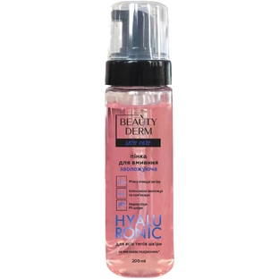 Пенка для лица Beauty Derm с гиалуроновой кислотой 150 мл