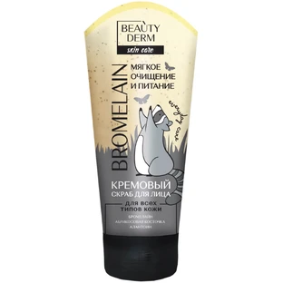 Скраб для лица Beauty Derm с абрикосовой косточкой 75 мл