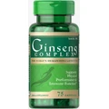 Женьшень Ginseng Complex, Puritan's Pride, 75 капсул