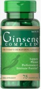 Женьшень Ginseng Complex, Puritan&#39;s Pride, 75 капсул
