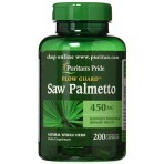 Со пальметто, Saw Palmetto, Puritan's Pride, 450 мг, 200 капсул: ціни та характеристики