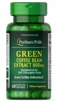 Зелена кава, Green Coffee Bean, Puritan&#39;s Pride, 800 мг, 60 капсул