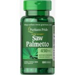 Со пальметто, Saw Palmetto, Puritan's Pride, 450 мг, 100 капсул: цены и характеристики