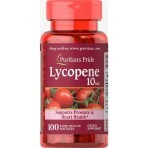 Ликопин, Lycopene, Puritan's Pride, 10 мг, 100 гелевых капсул быстрого высвобождения: цены и характеристики