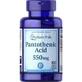 Пантотенова кислота, Pantothenic Acid, Puritan's Pride, 550 мг, 100 капсул