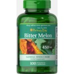 Гірка диня, Bitter Melon, Puritan's Pride, 450 мг, 100 капсул: ціни та характеристики