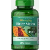 Горькая дыня, Bitter Melon, Puritan's Pride, 450 мг, 100 капсул