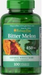 Горькая дыня, Bitter Melon, Puritan&#39;s Pride, 450 мг, 100 капсул