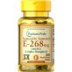 Витамин Е, Vitamin E, Puritan&#39;s Pride, натуральный, 400 МЕ, 100 гелевых капсул