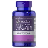 Витамины для беременных, Prenatal Vitamins, Puritan's Pride, 100 капсул