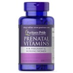 Витамины для беременных, Prenatal Vitamins, Puritan's Pride, 100 капсул: цены и характеристики