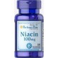 Ниацин, Niacin, Puritan&#39;s Pride, 100 мг, 100 таблеток
