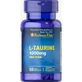 Таурин, L-Taurine, Puritan's Pride, 1000 мг, 50 капсул