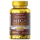 Мультивітаміни для літніх, Multivitamins for seniors Timed, Puritan's Pride, 100 капсул