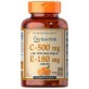 Витамин С и Е с шиповником, Vitamin C &amp; E, Puritan&#39;s Pride, 500 мг/400 МЕ, 100 гелевых капсул
