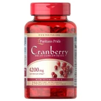 Клюква с витаминами С и Е, Cranberry Fruit Concentrate, Puritan's Pride, фруктовый концентрат, 4200 мг, 250 гелевых капсул: цены и характеристики