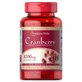 Клюква с витаминами С и Е, Cranberry Fruit Concentrate, Puritan's Pride, фруктовый концентрат, 4200 мг, 250 гелевых капсул
