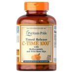 Витамин С с шиповником, Vitamin C, Puritan's Pride, 1000 мг, 250 капсул: цены и характеристики