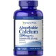 Кальцій і вітамін Д3, Absorbable Calcium with Vitamin D3, Puritan's Pride, 1200 мг / 1000 МО, 100 капсул