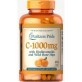 Вітамін C з біофлавоноїдами і шипшиною, Vitamin C, Puritan&#39;s Pride, 1000 мг, 250 капсул