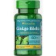 Гинкго Билоба экстракт, Ginkgo Biloba Standardized Extract, Puritan&#39;s Pride, 60 мг, 120 таблеток