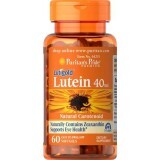 Лютеїн із зеаксантином, Lutein, Puritan's Pride, 40 мг, 60 гелевих капсул
