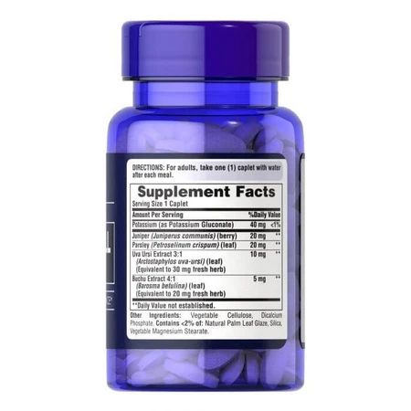 Підтримка водного балансу, Extra Strength Water Pill, Puritan's Pride, 100 каплет: ціни та характеристики